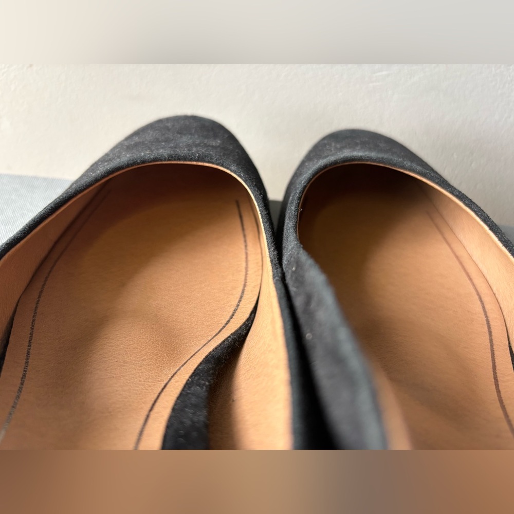 Vionic Nareen Suede Slingback Black Heels ~ Size 11 - Picture 6 of 9